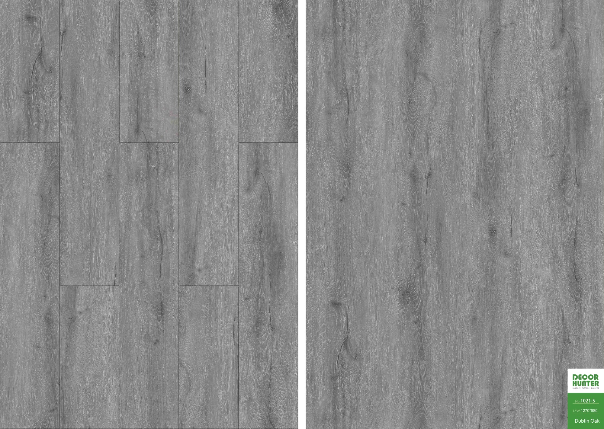 1021 Dublin Oak｜Wood Grain Vinyl Flooring Film