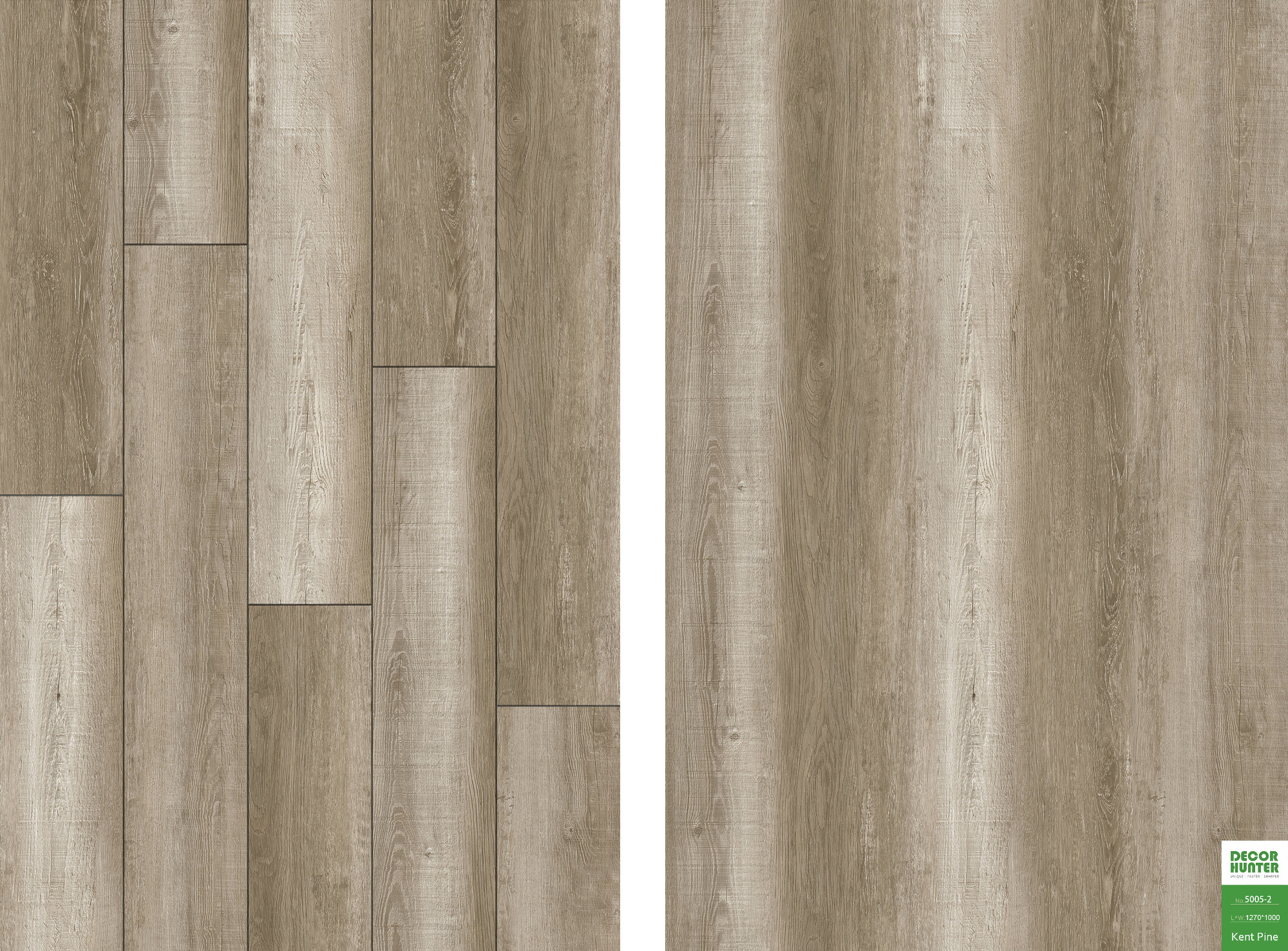 5005 Kent Pine｜Wood Grain Vinyl Flooring Film