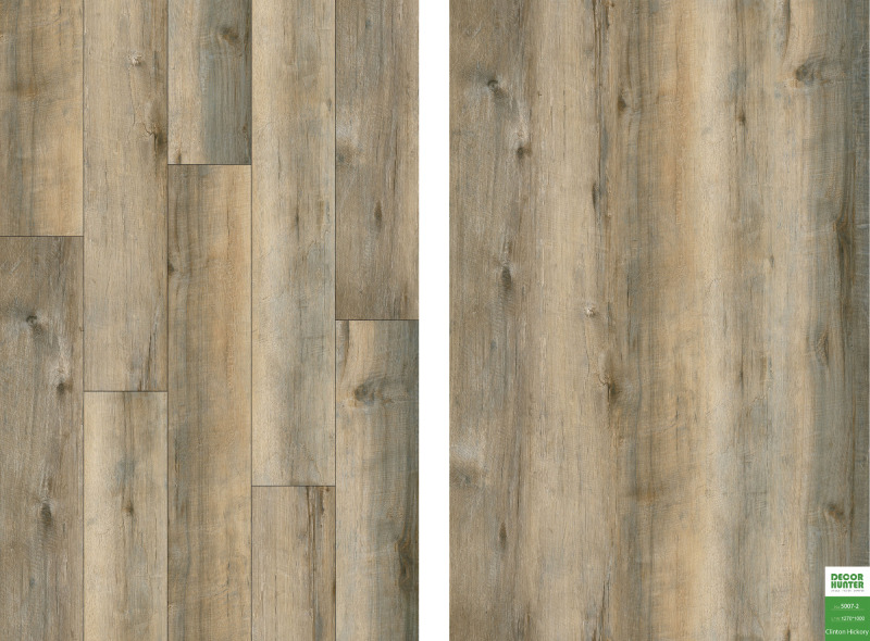 5007 Clinton Hickory｜Wood Grain Vinyl Flooring Film