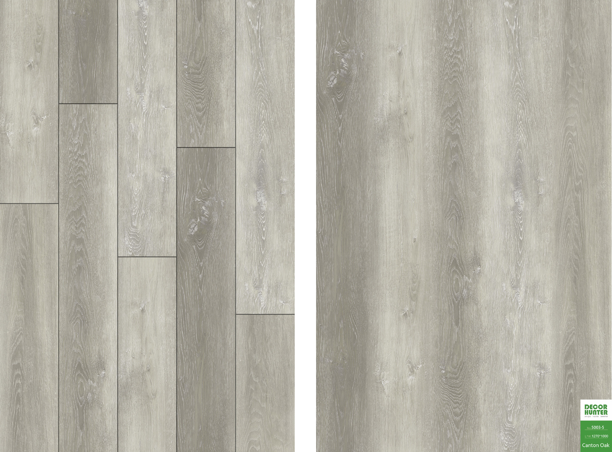 5003 Carton Oak｜Wood Grain Vinyl Flooring Film