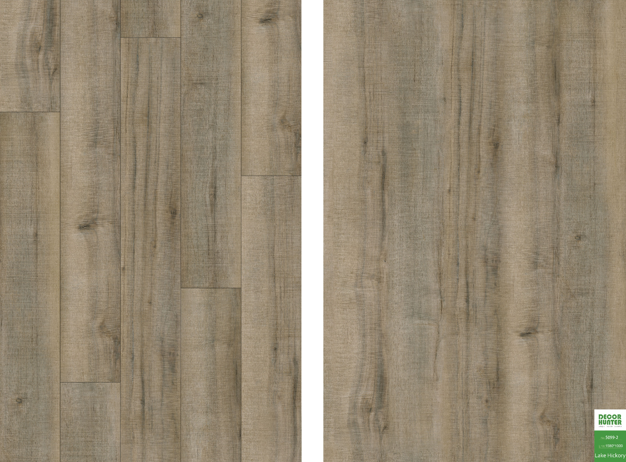 5099 Lake Hickory｜Wood Grain Vinyl Flooring Film