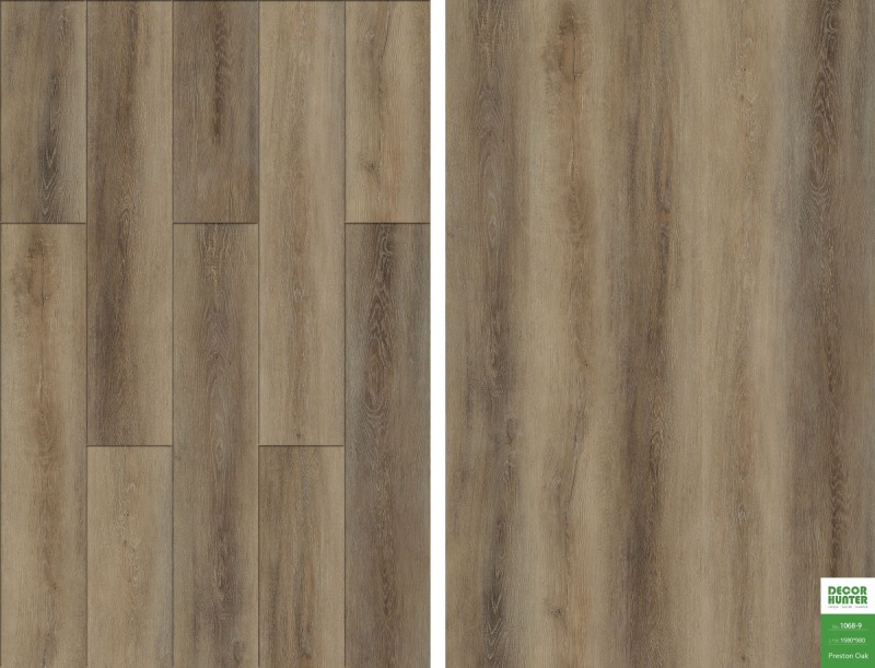 1068 Preston Oak｜Wood Grain Vinyl Flooring Film