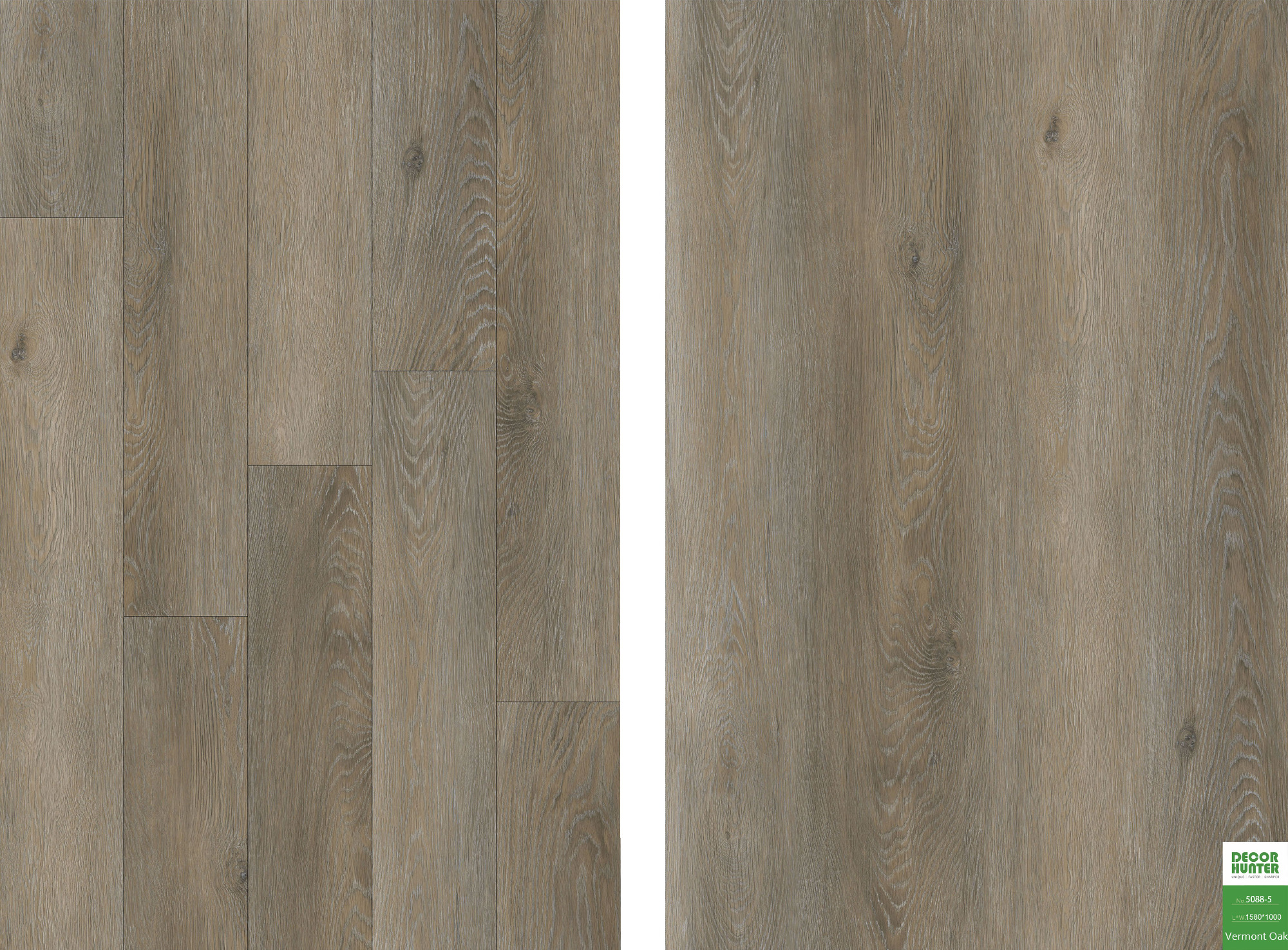 5088 Vermont Oak｜Wood Grain Vinyl Flooring Film