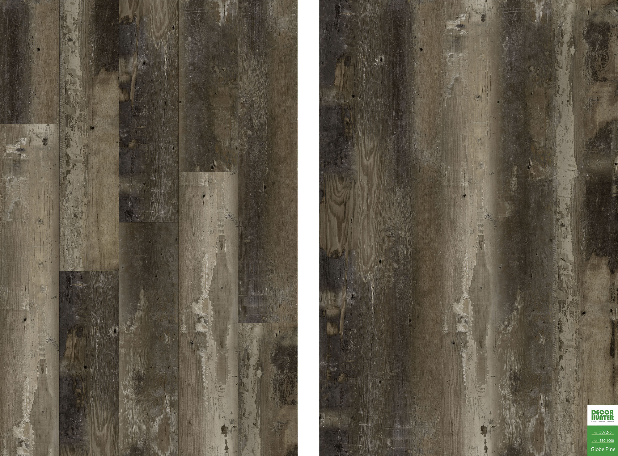 5072 Globe Pine｜Wood Grain Vinyl Flooring Film