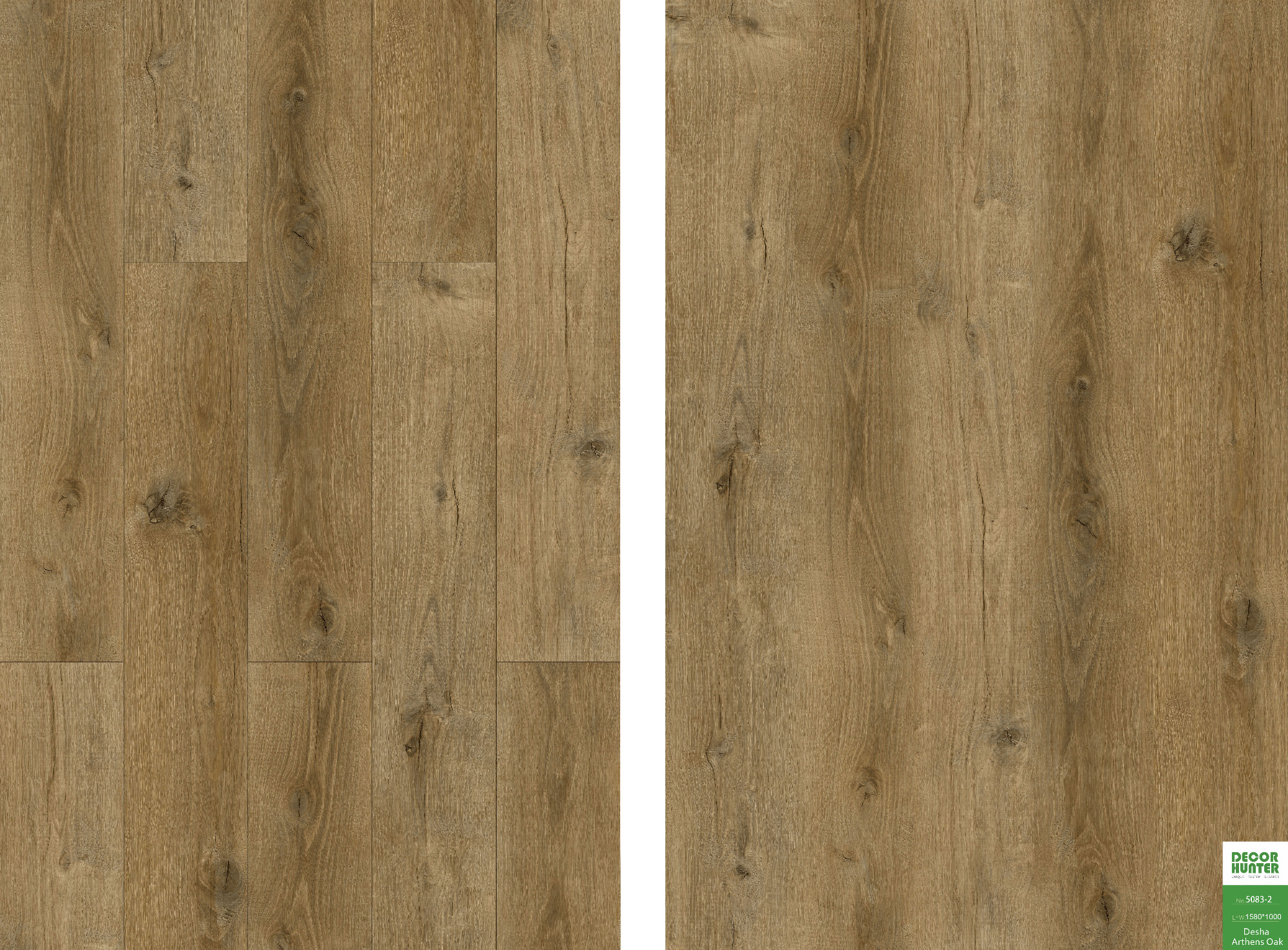 5083 Desha Arthens Oak｜Wood Grain Vinyl Flooring Film