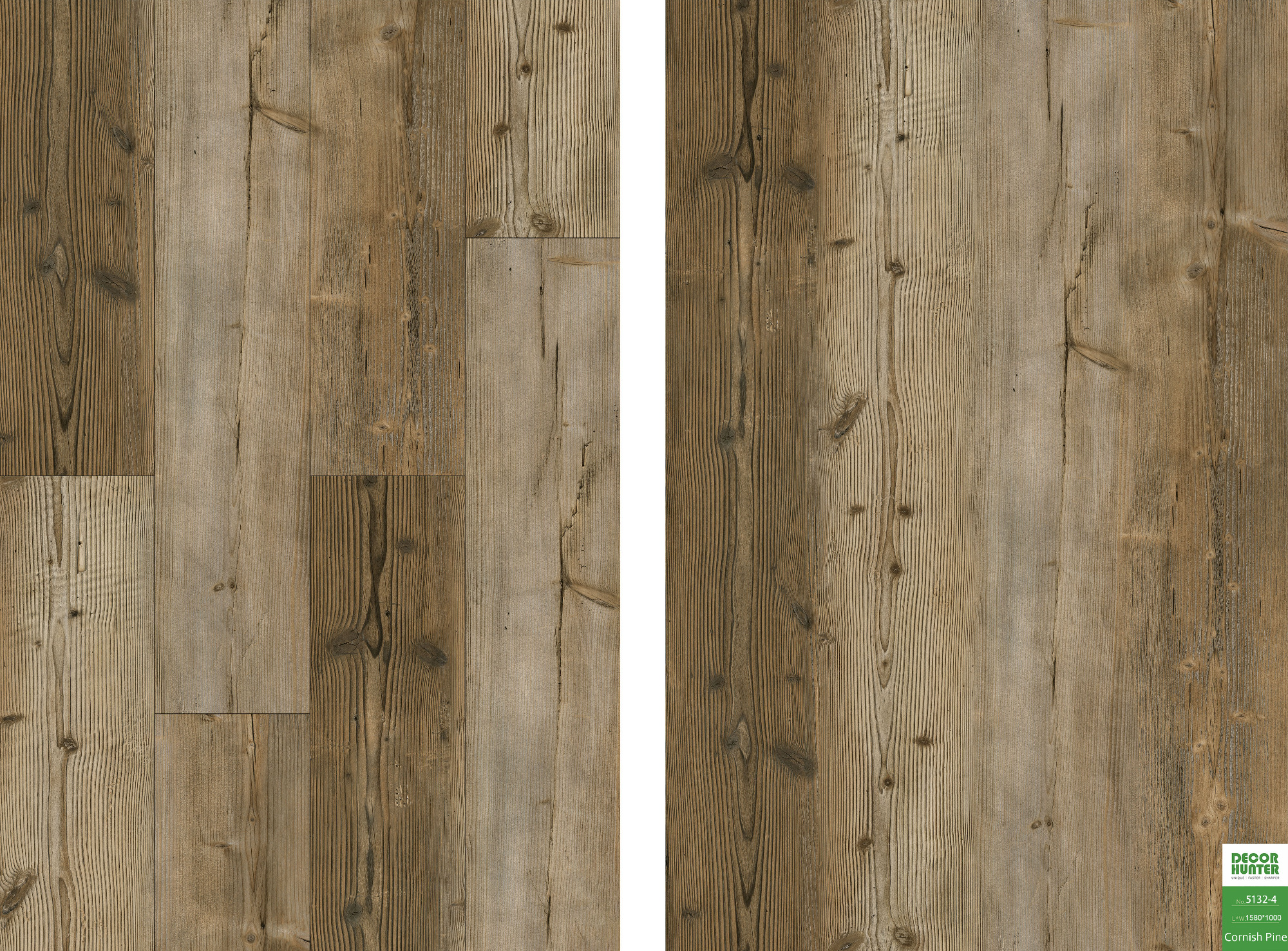 5132 Cornish Pine｜Wood Grain Vinyl Flooring Film