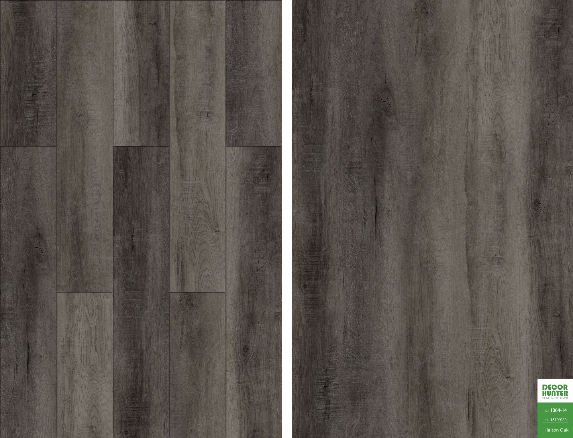 1064 Halton Oak｜Wood Grain Vinyl Flooring Film