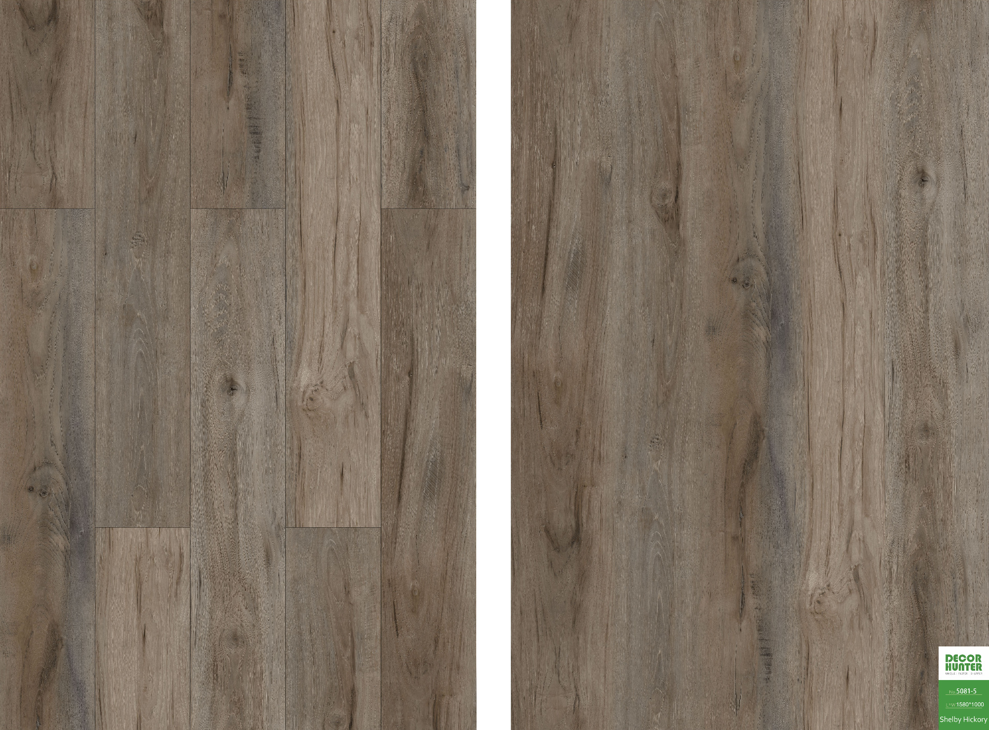 5081 Shelby Hickory｜Wood Grain Vinyl Flooring Film