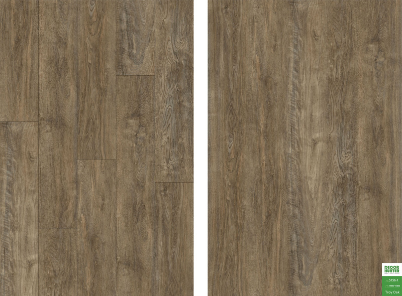 5156 Troy Oak｜Wood Grain Vinyl Flooring Film