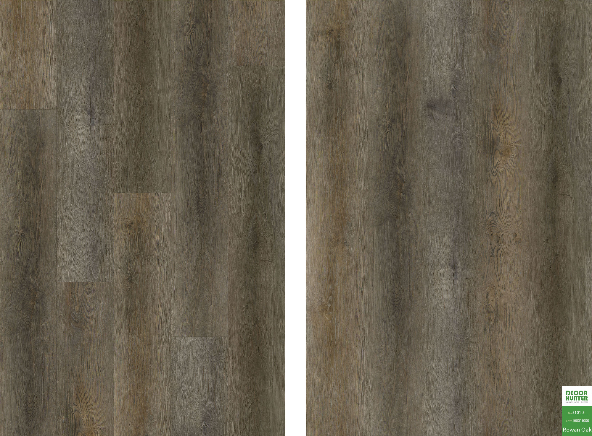 5101 Rowan Oak｜Wood Grain Vinyl Flooring Film