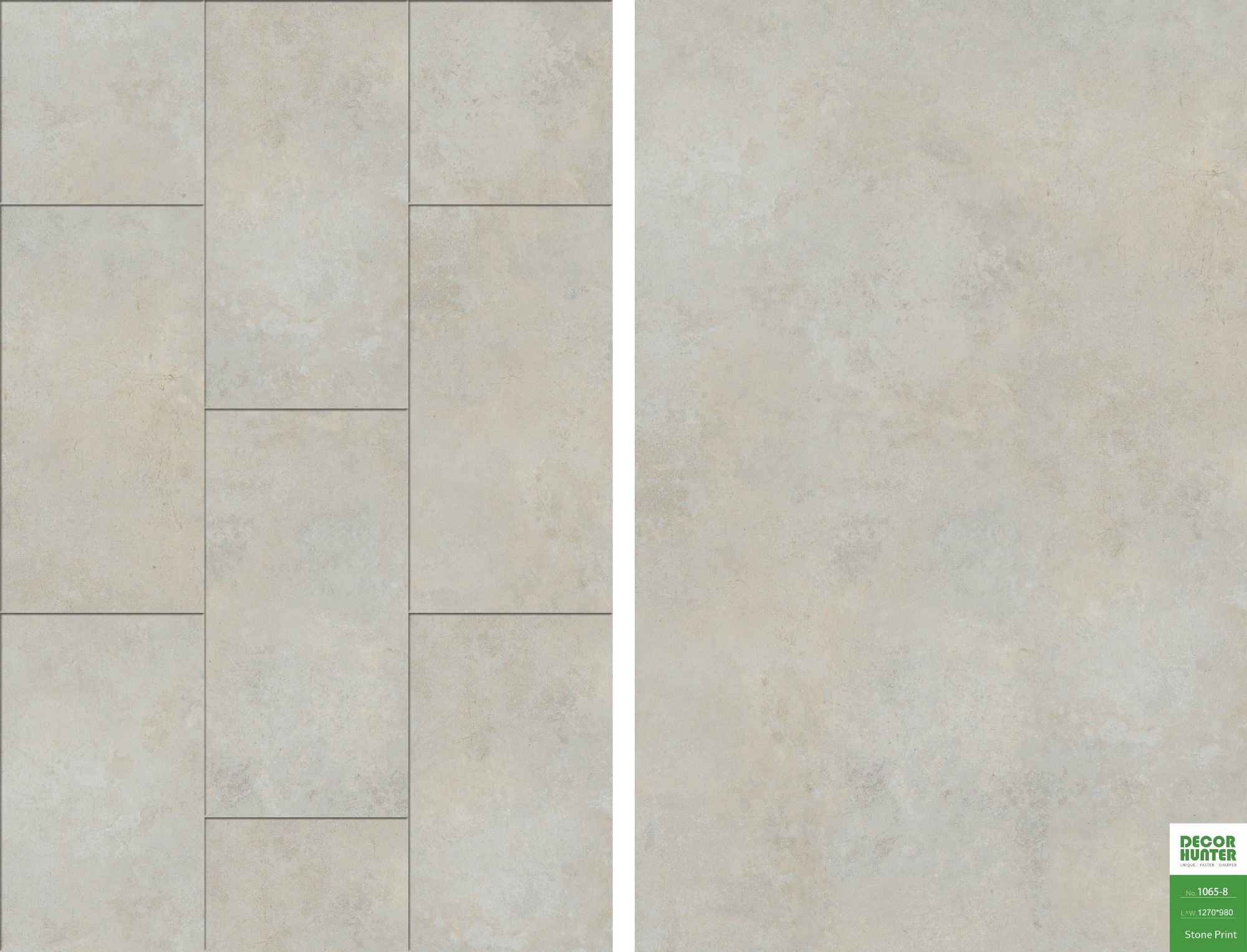 1065 Stone Print｜Stone Texture Vinyl Flooring Film