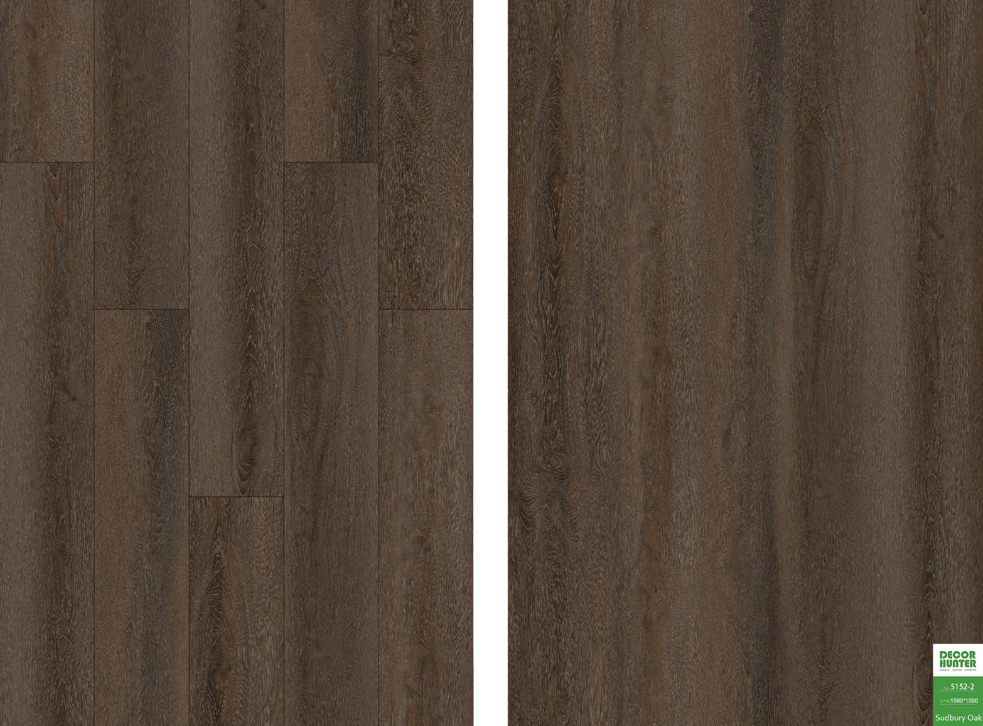 5152 Sudbury Oak｜Wood Grain Vinyl Flooring Film