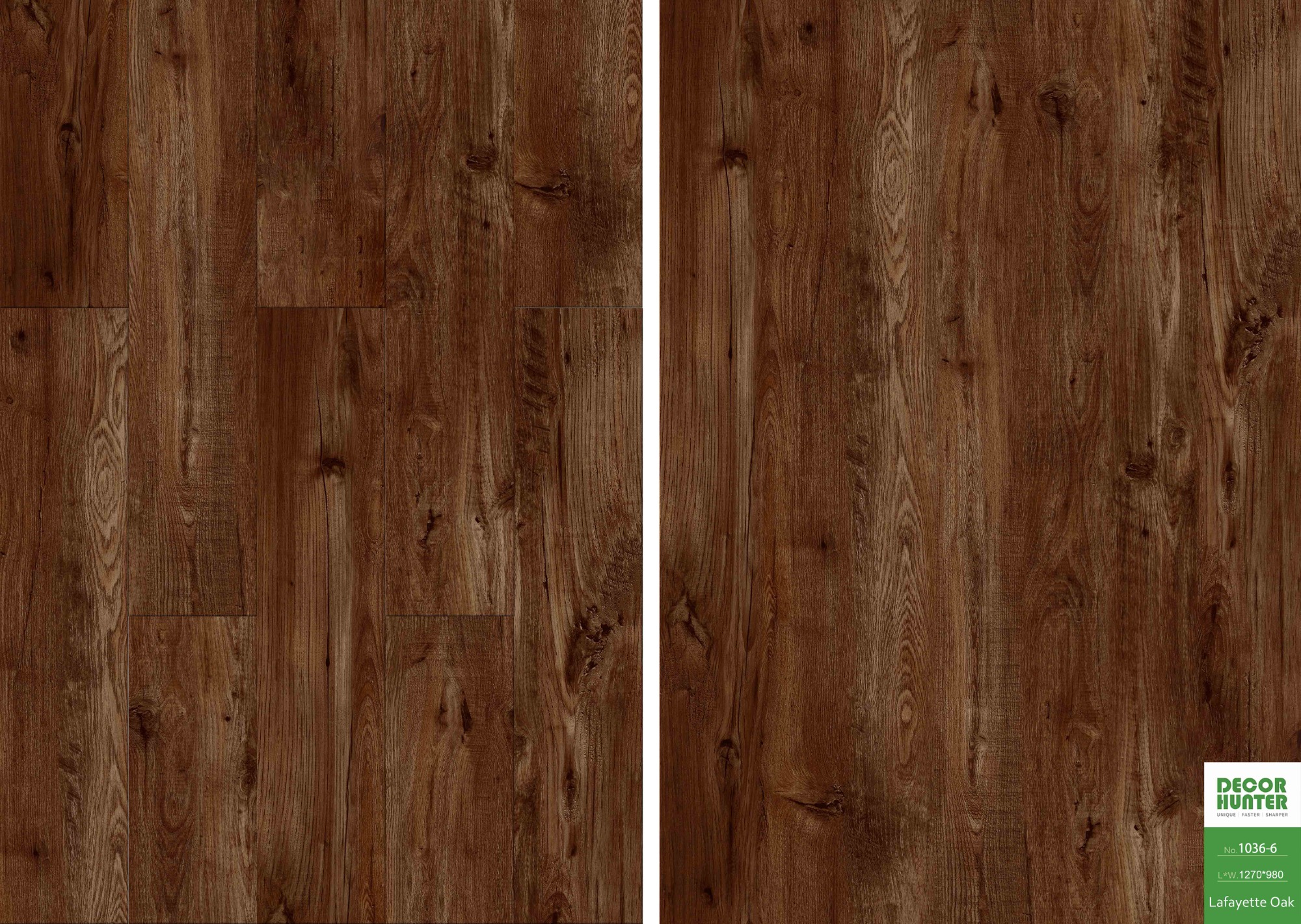 1036 Lafayette Oak｜Wood Grain Vinyl Flooring Film
