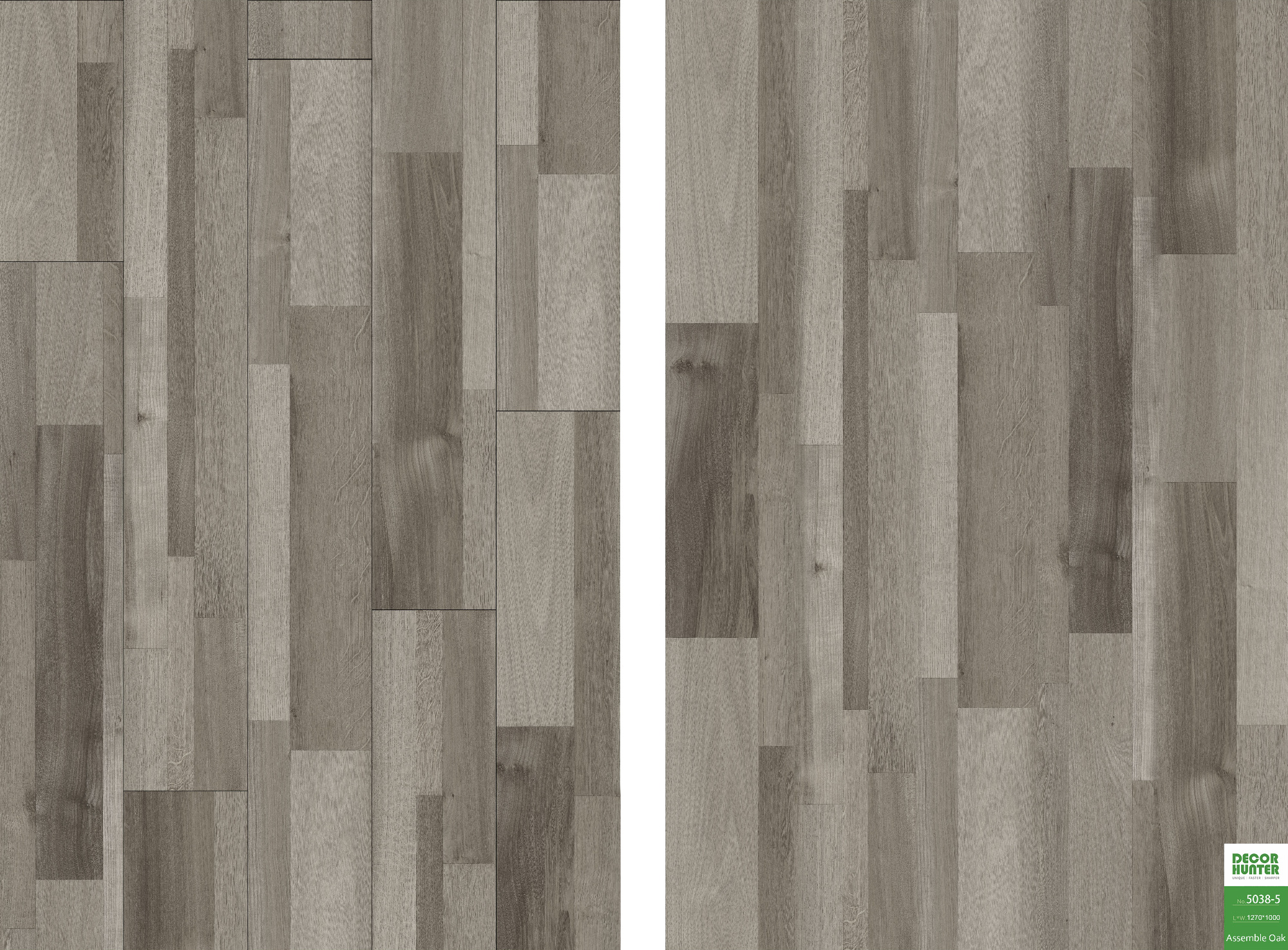 5038 Assemble Oak｜Wood Grain Vinyl Flooring Film