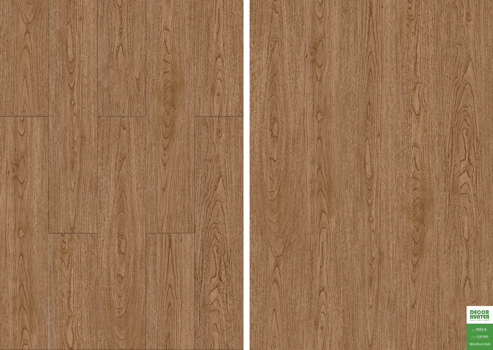 1033 Wexford Ash｜Wood Grain Vinyl Flooring Film