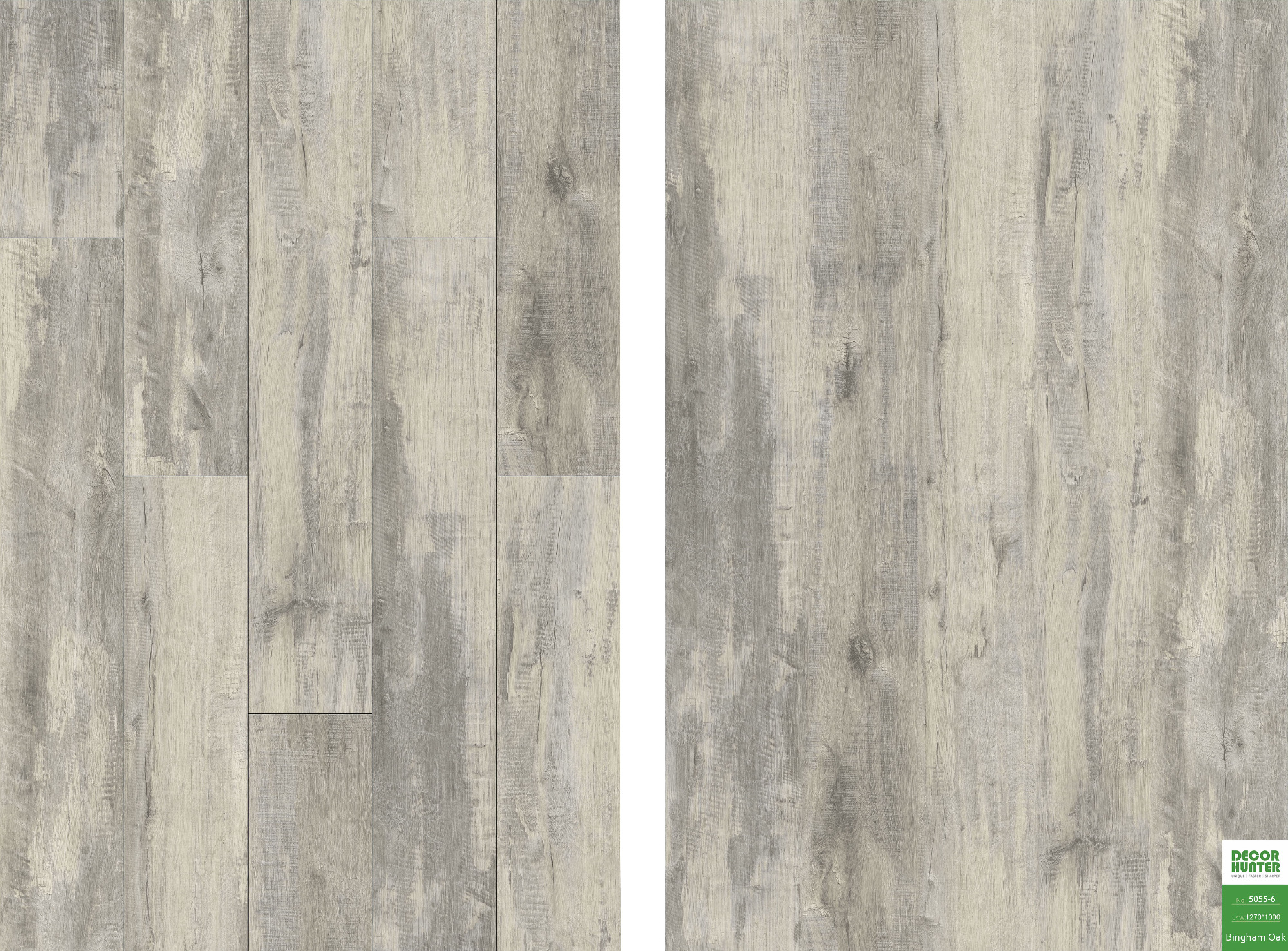 5055 Bingham Oak｜Wood Grain Vinyl Flooring Film