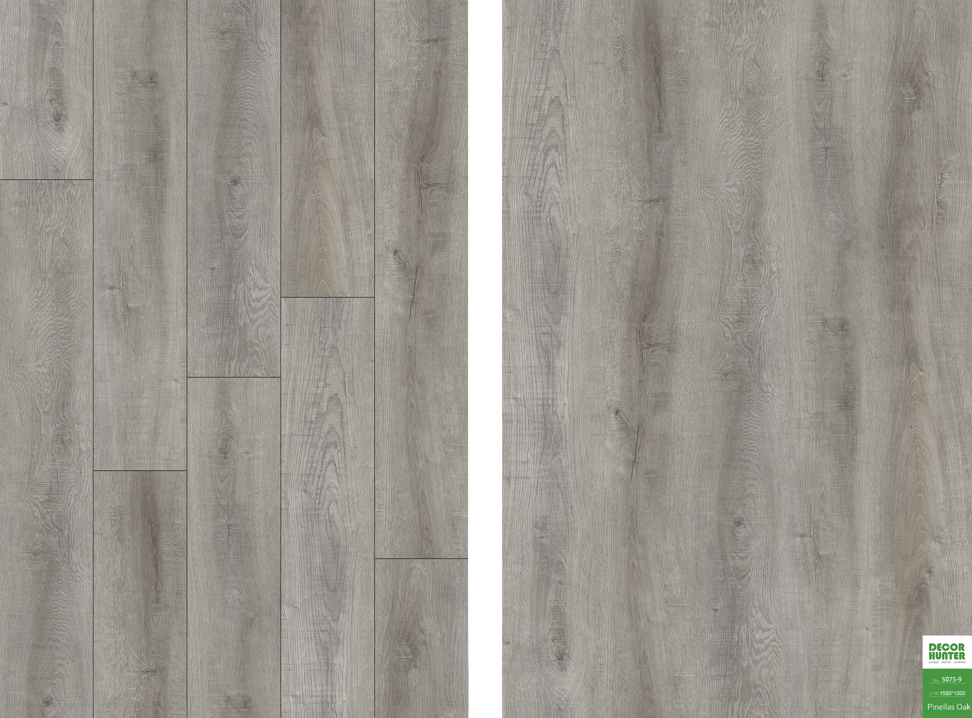 5075 Pinellas Oak｜Wood Grain Vinyl Flooring Film