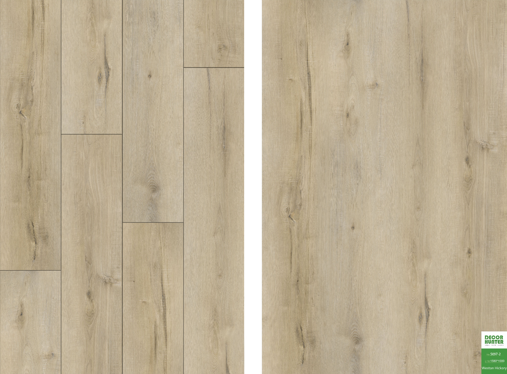 5097 Weston Hickory｜Wood Grain Vinyl Flooring Film