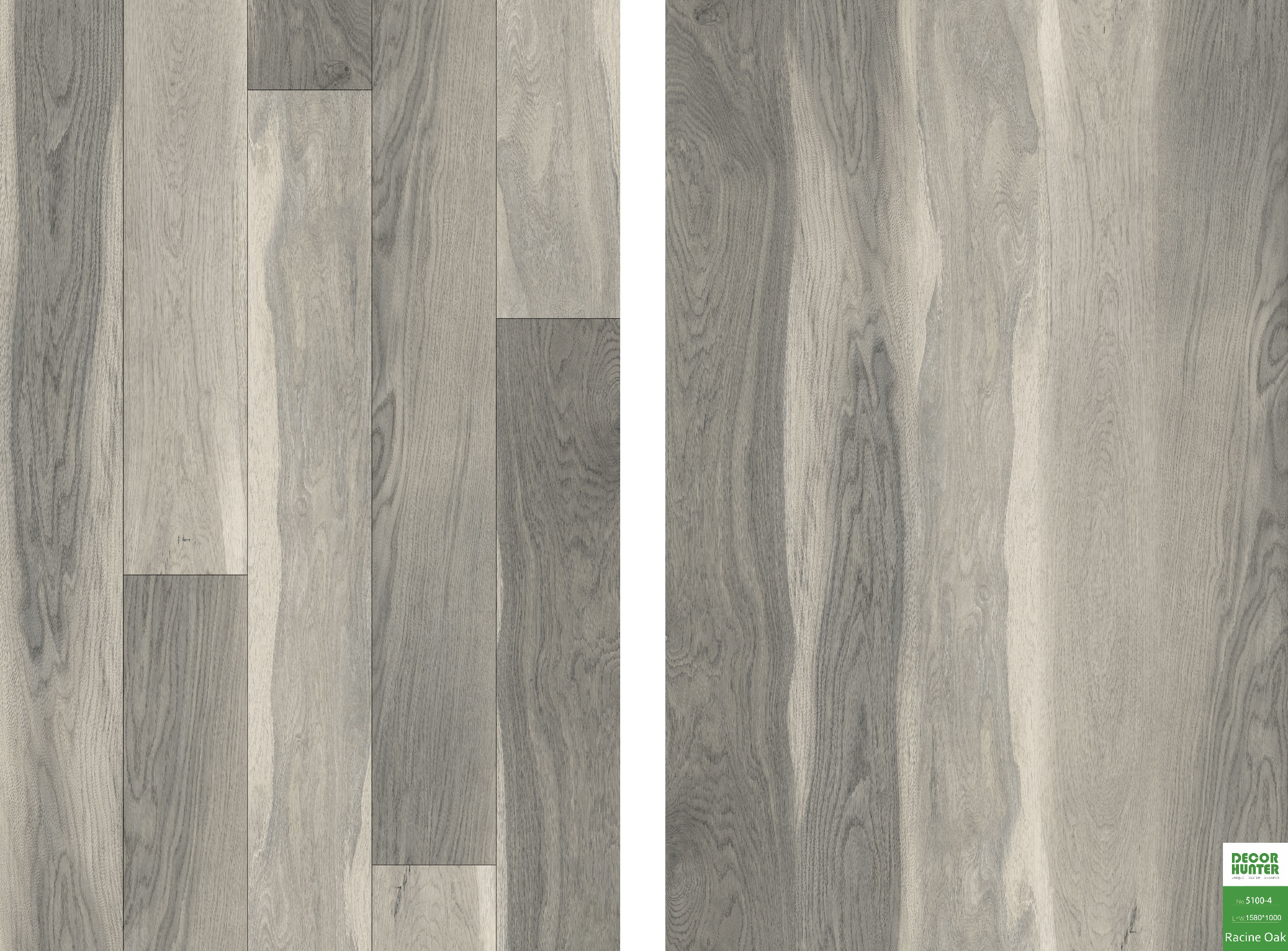 5100 Racine Oak｜Wood Grain Vinyl Flooring Film