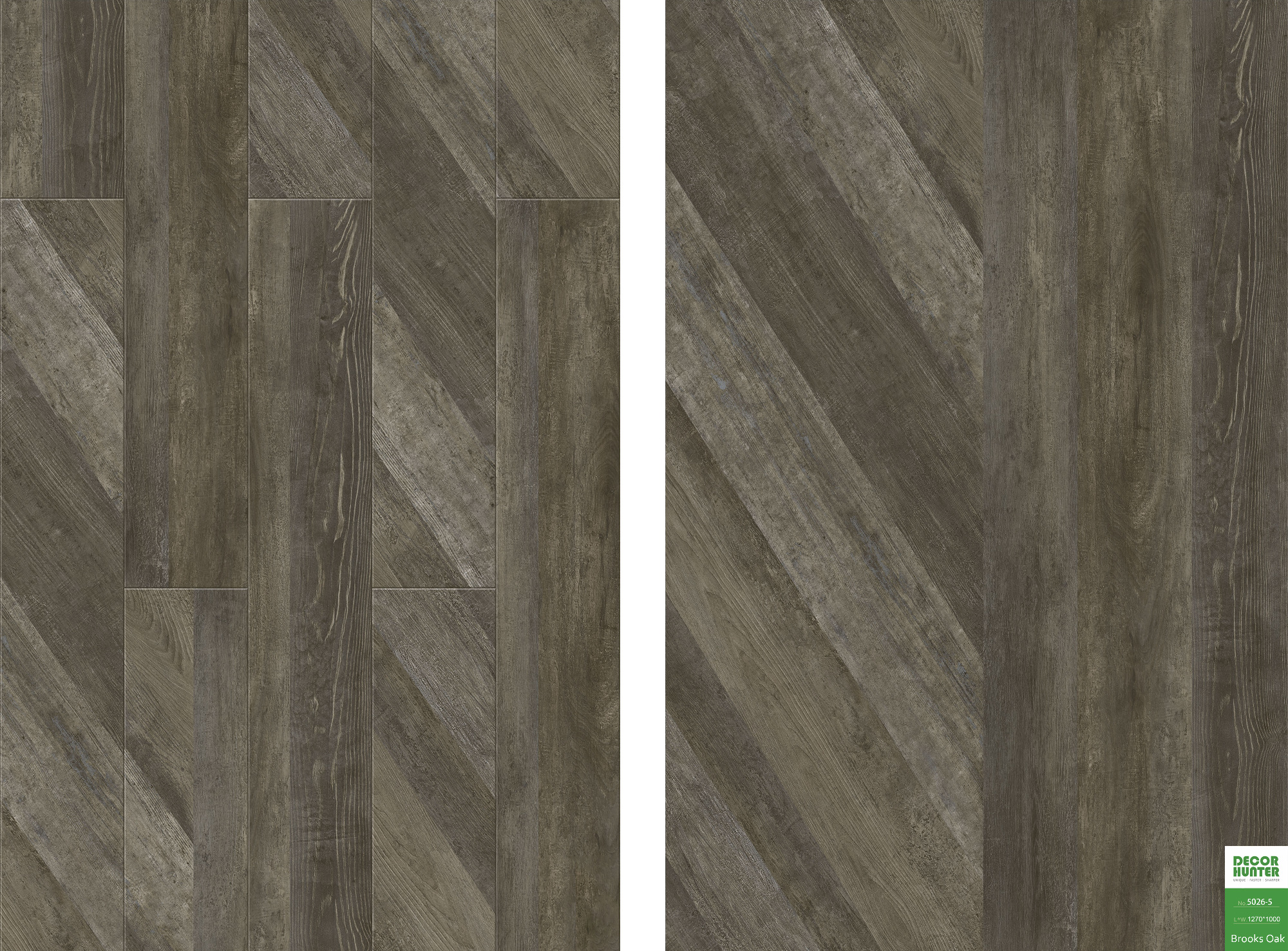 5026 Brooks Oak｜Wood Grain Vinyl Flooring Film