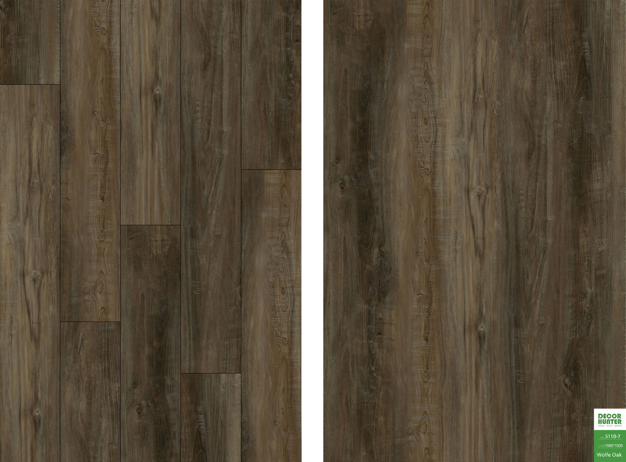 5110 Wolfe Oak｜Wood Grain Vinyl Flooring Film