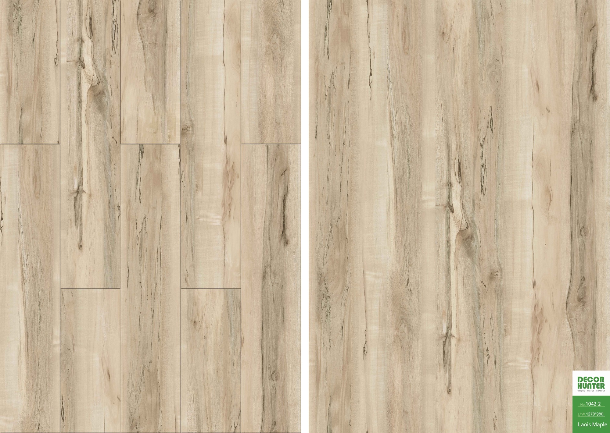 1042 Laois Maple｜Wood Grain Vinyl Flooring Film