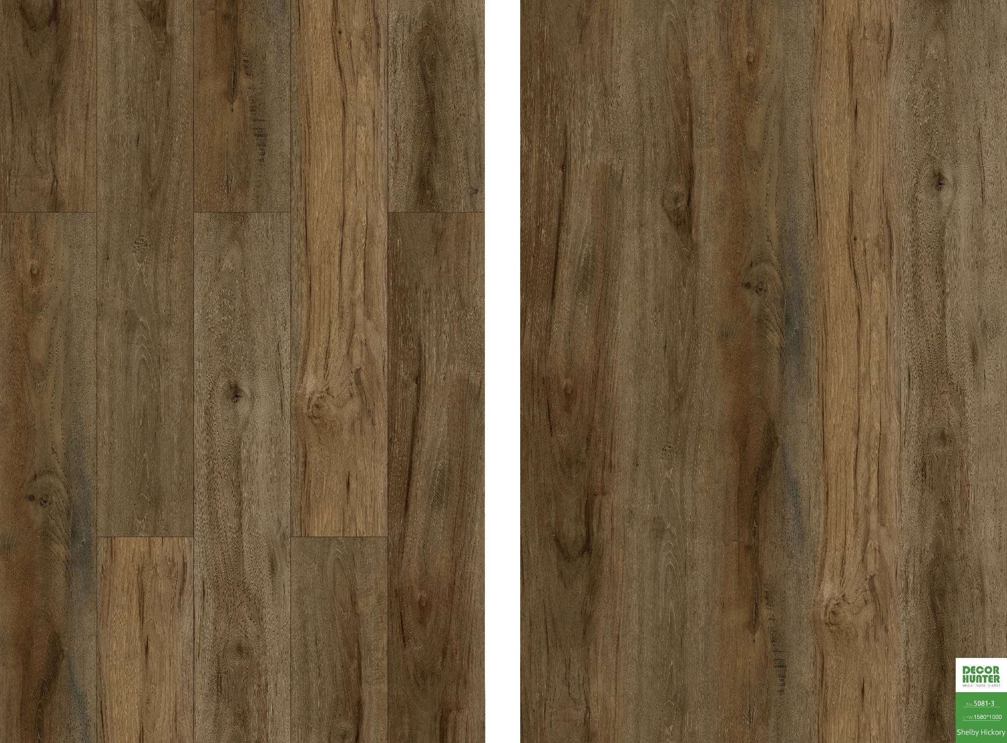 5081 Shelby Hickory｜Wood Grain Vinyl Flooring Film