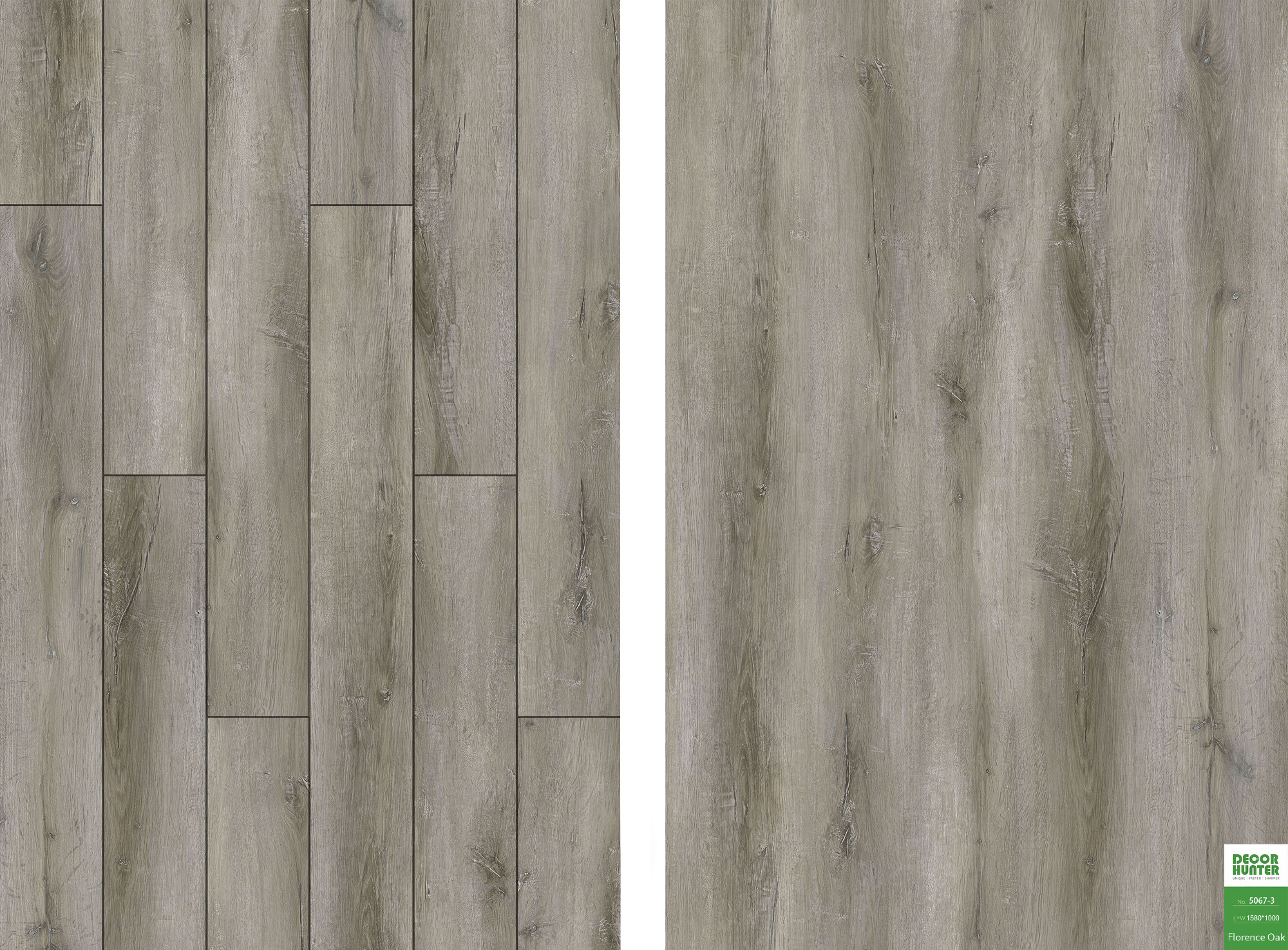 5067 Florence Oak｜Wood Grain Vinyl Flooring Film