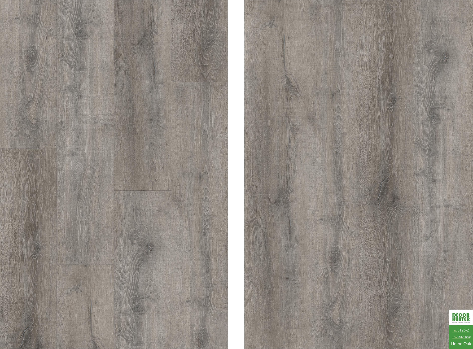 5126 Union Oak｜Wood Grain Vinyl Flooring Film