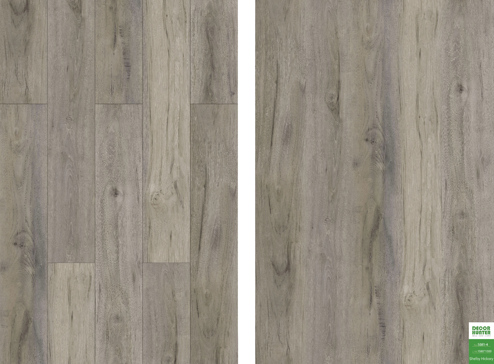 5081 Shelby Hickory｜Wood Grain Vinyl Flooring Film