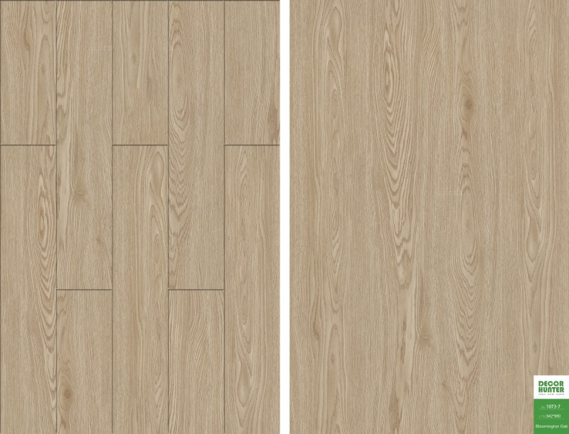 1073 Bloomington Oak｜Wood Grain Vinyl Flooring Film