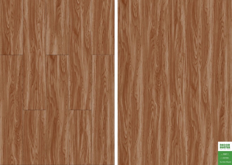 1047 Summer Maple｜Wood Grain Vinyl Flooring Film