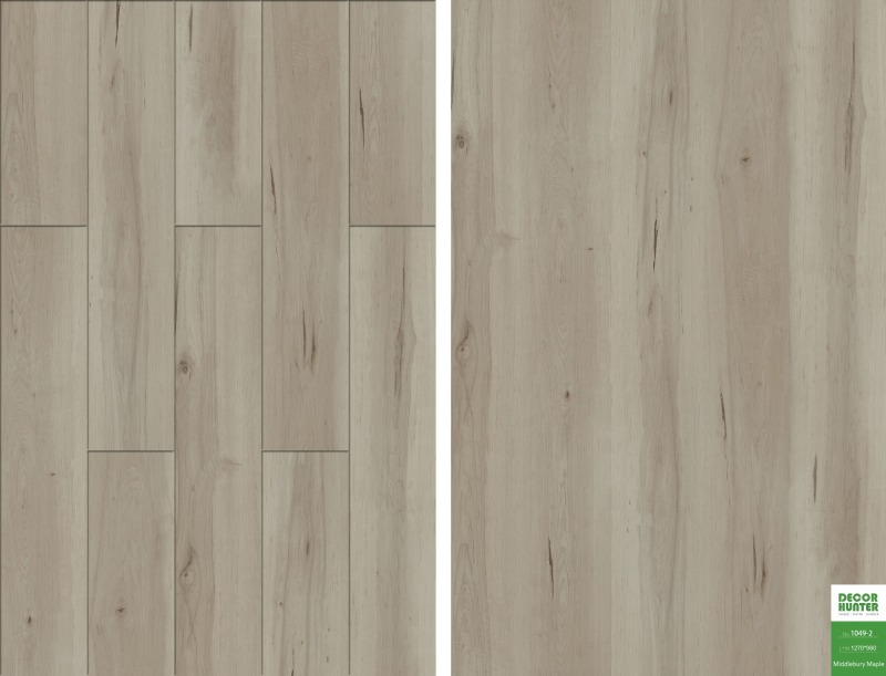 1049 Middlebury Maple｜Wood Grain Vinyl Flooring Film