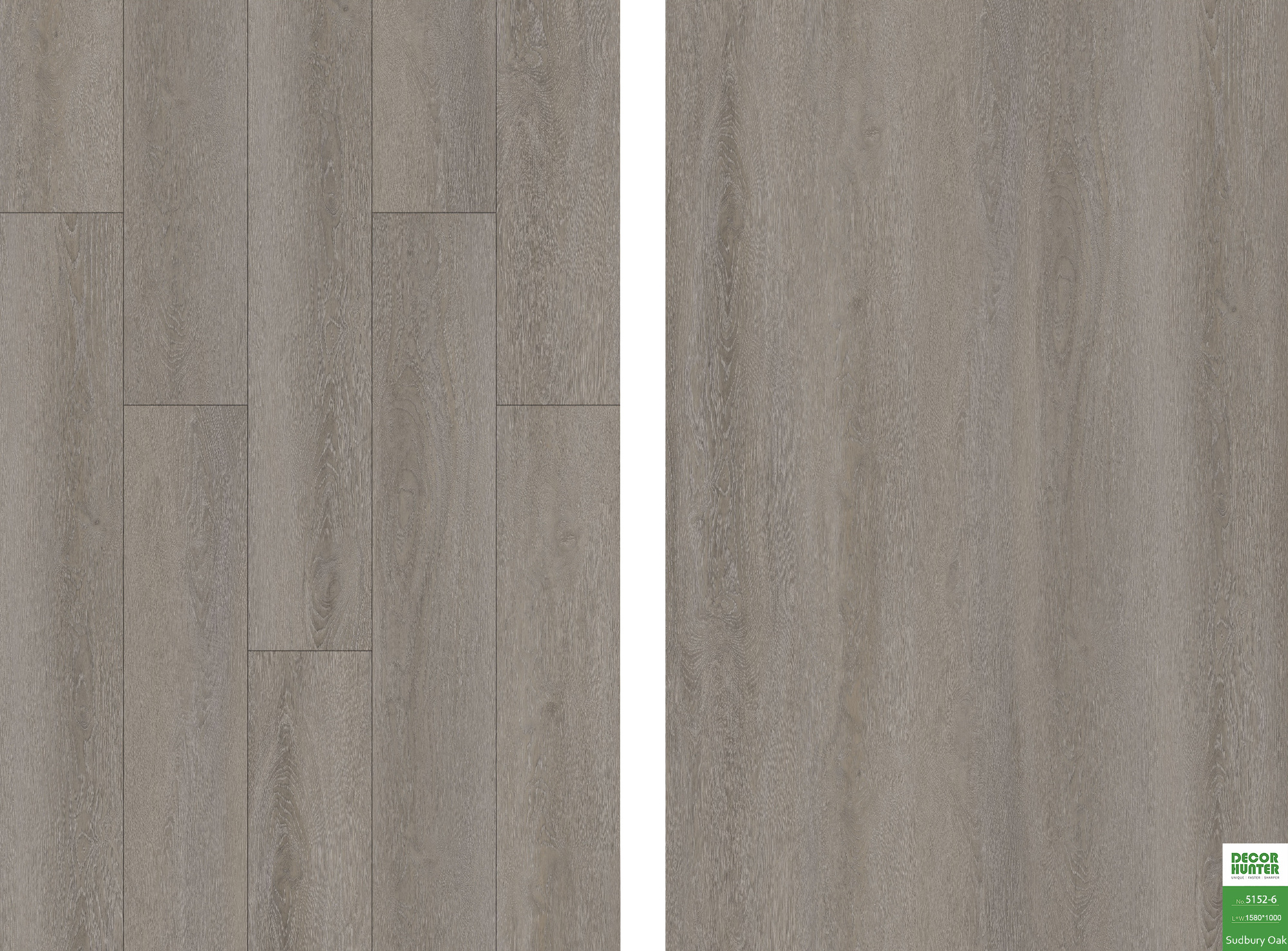 5152 Sudbury Oak｜Wood Grain Vinyl Flooring Film