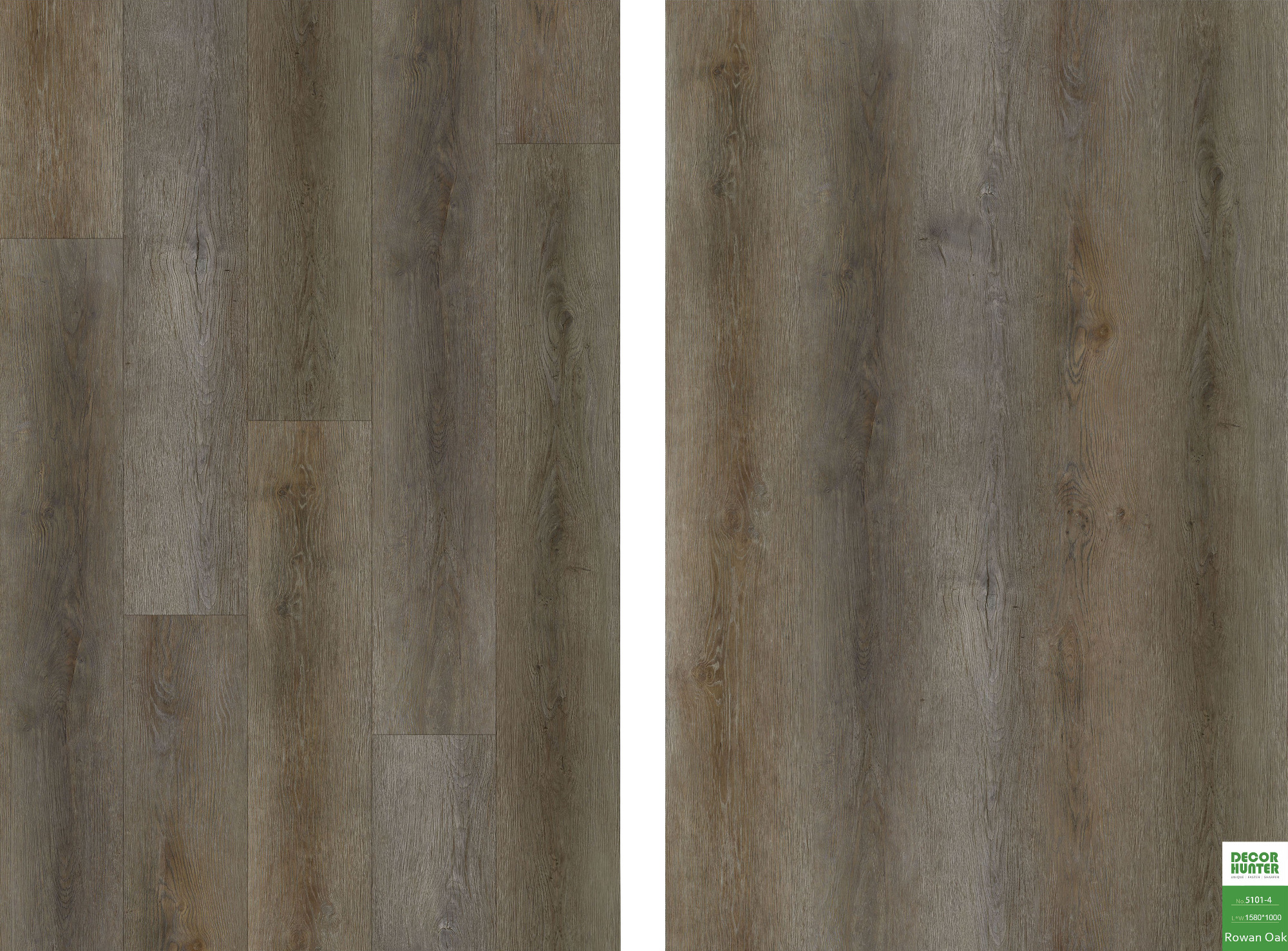 5101 Rowan Oak｜Wood Grain Vinyl Flooring Film