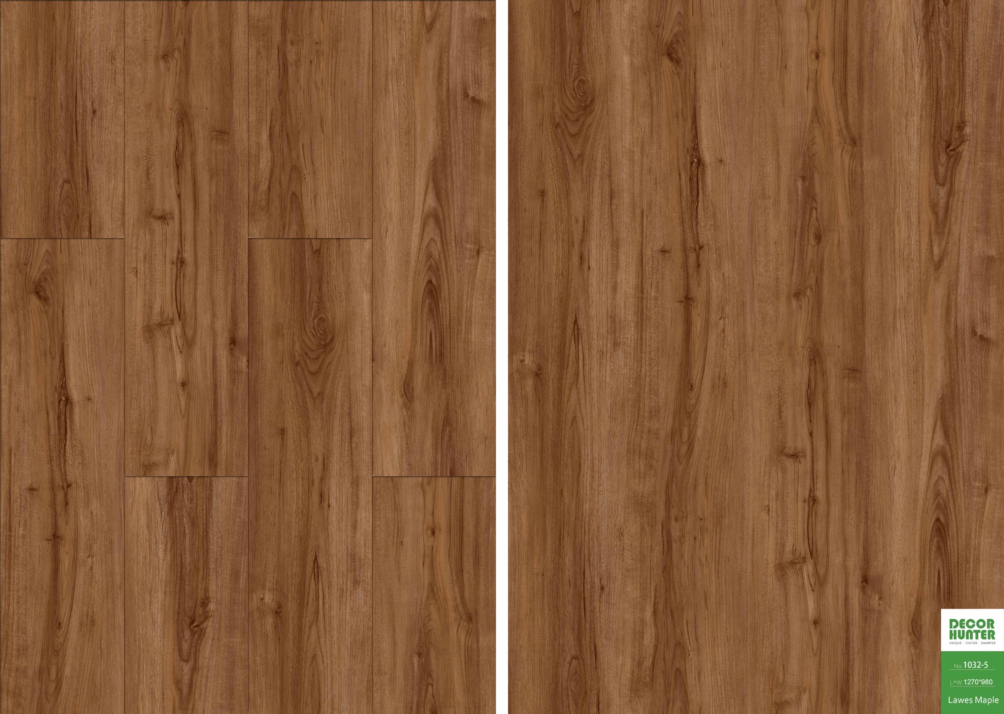 1032 Lawes Maple｜Wood Grain Vinyl Flooring Film