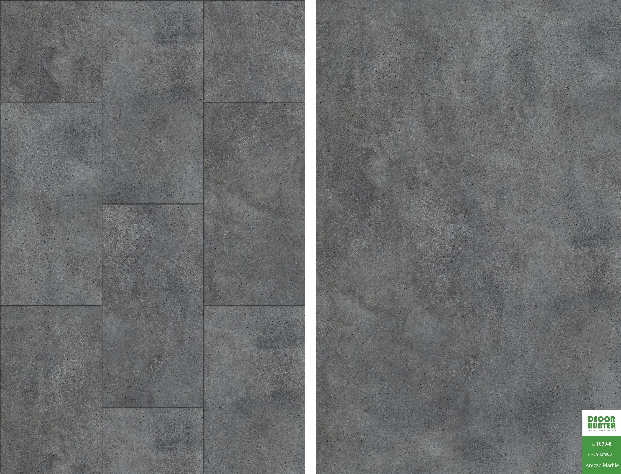 1070 Arezzo Marble｜Stone Texture Vinyl Flooring Film