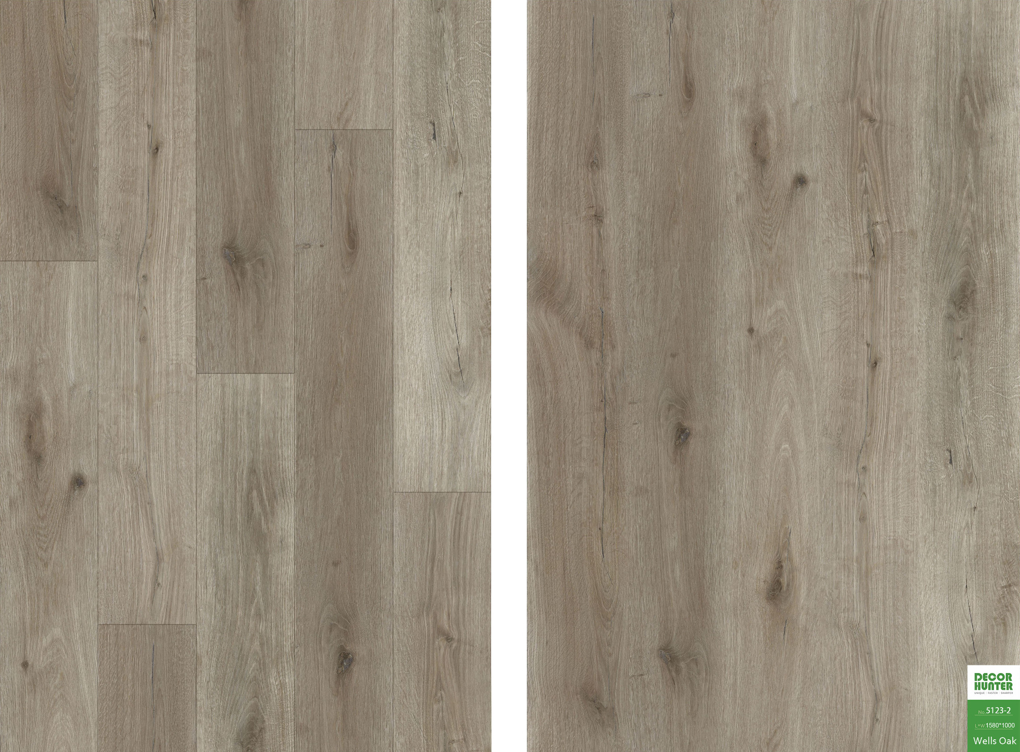 5123 Wells Oak｜Wood Grain Vinyl Flooring Film