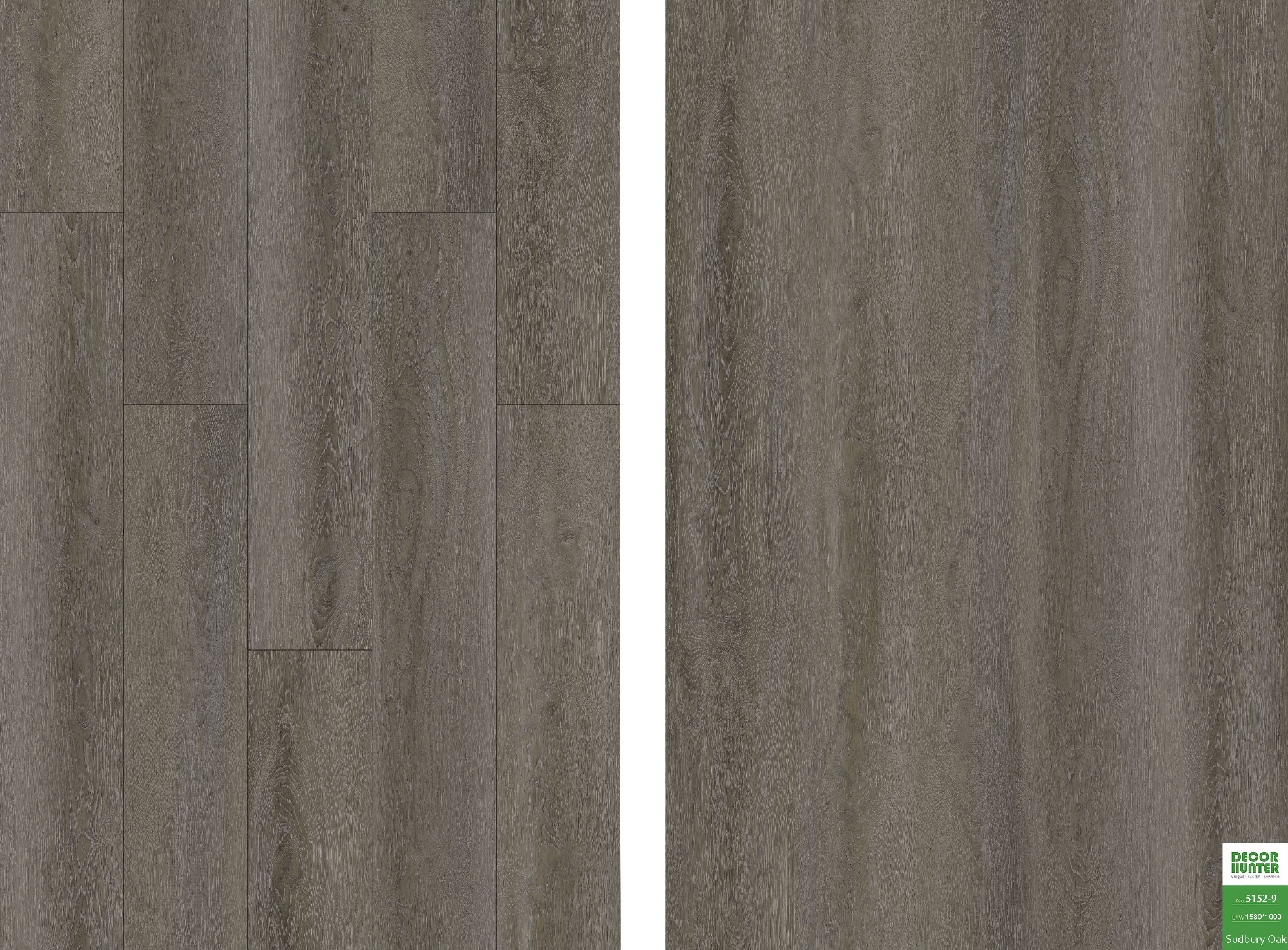 5152 Sudbury Oak｜Wood Grain Vinyl Flooring Film