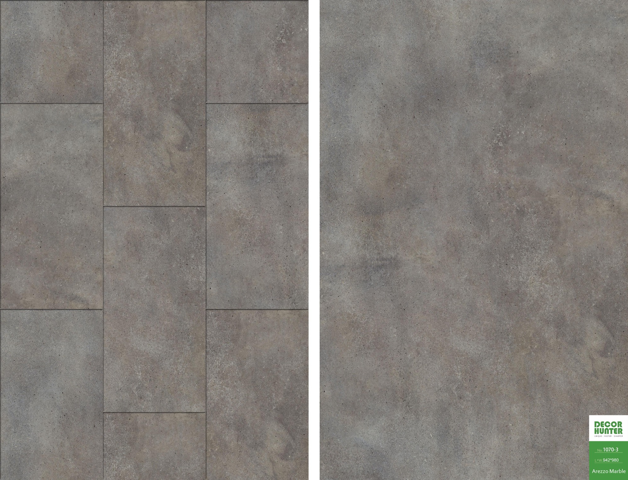 1070 Arezzo Marble｜Stone Texture Vinyl Flooring Film