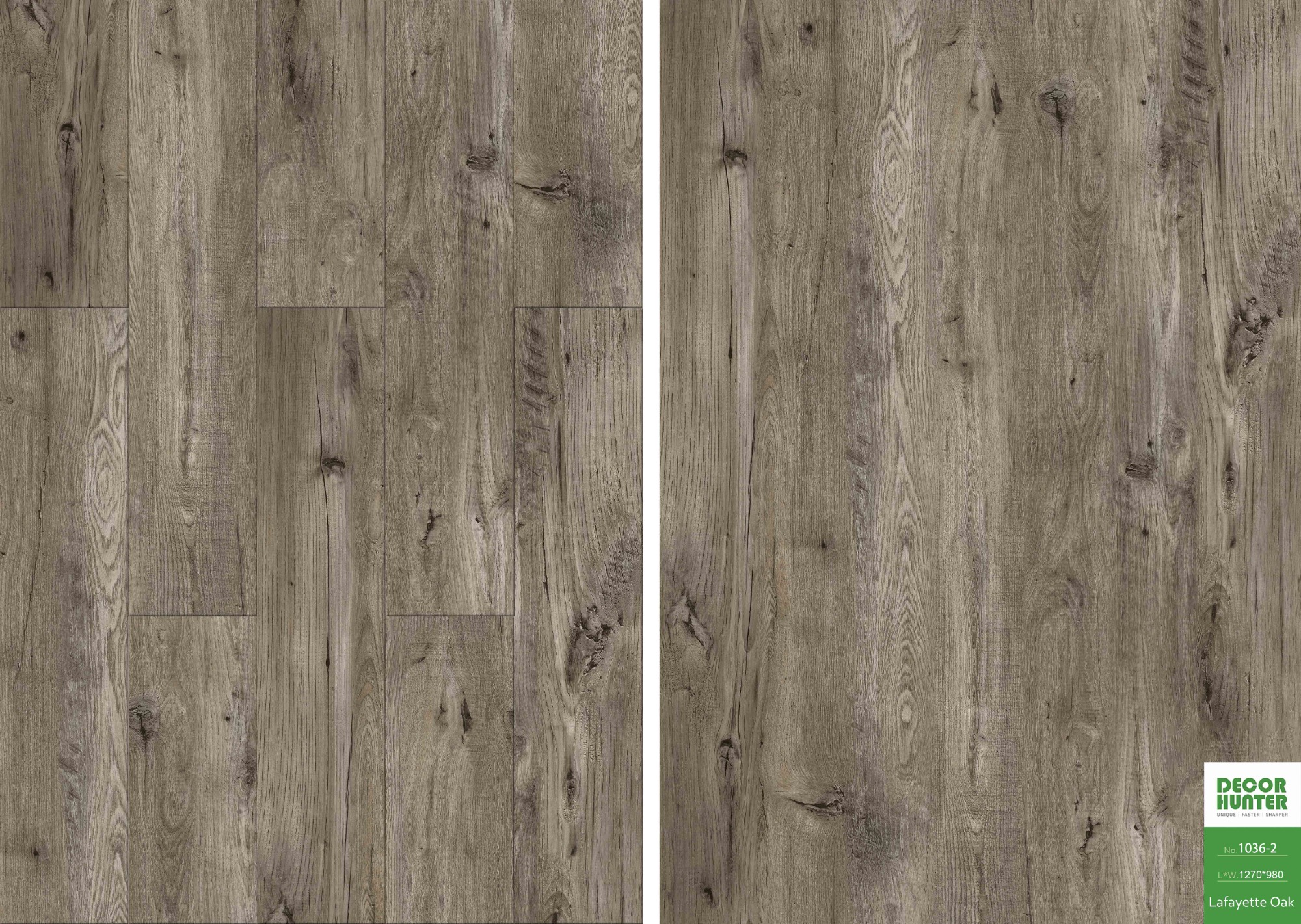 1036 Lafayette Oak｜Wood Grain Vinyl Flooring Film