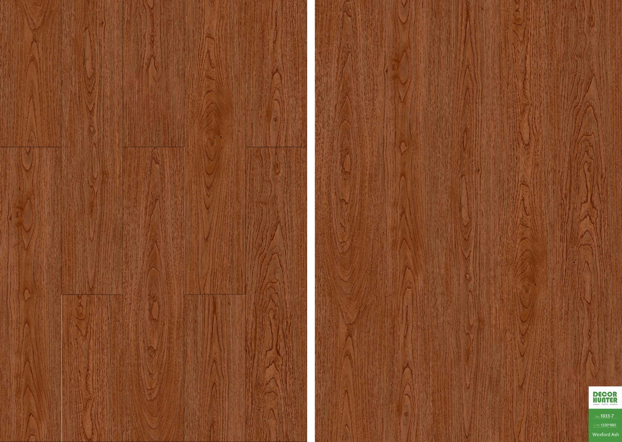 1033 Wexford Ash｜Wood Grain Vinyl Flooring Film