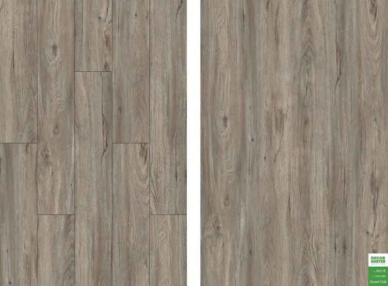 5052 Stuark Oak｜Wood Grain Vinyl Flooring Film