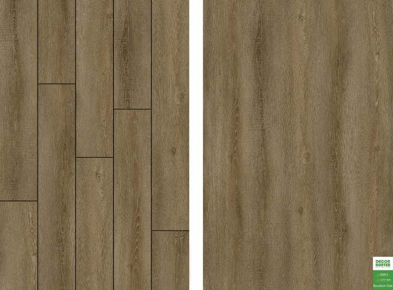 5020 Bourbon Oak｜Wood Grain Vinyl Flooring Film