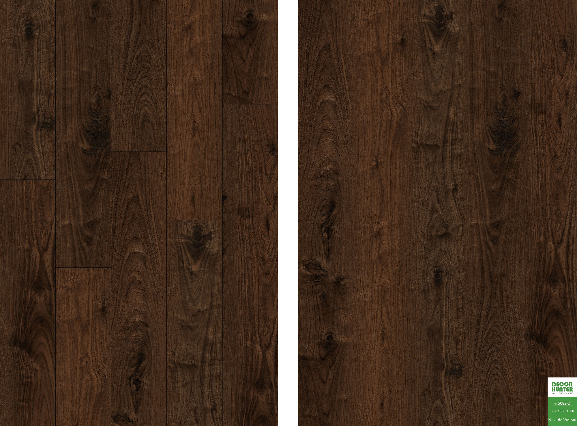 5082 Nevada Walnut｜Wood Grain Vinyl Flooring Film