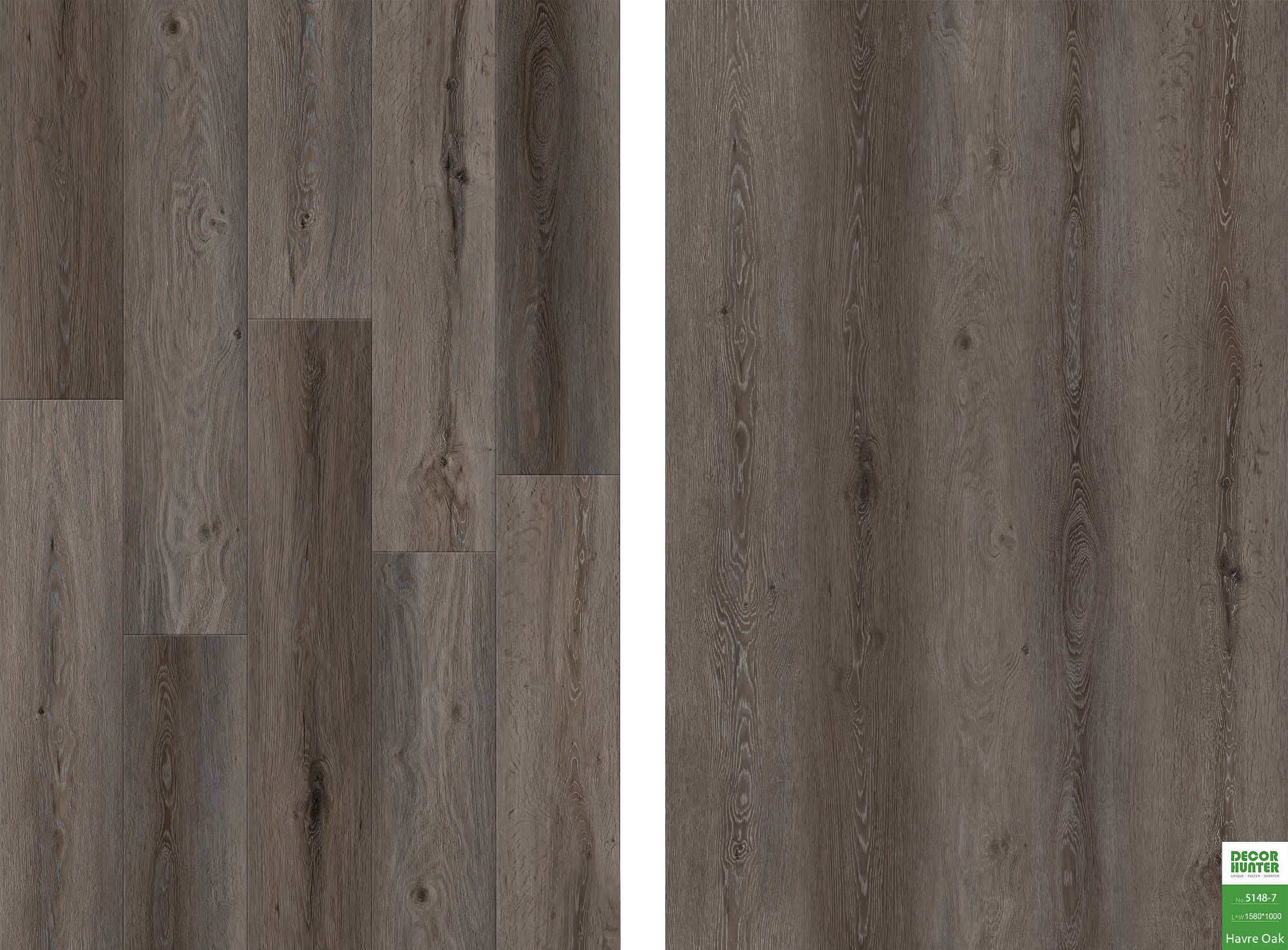 5148 Havre Oak｜Wood Grain Vinyl Flooring Film