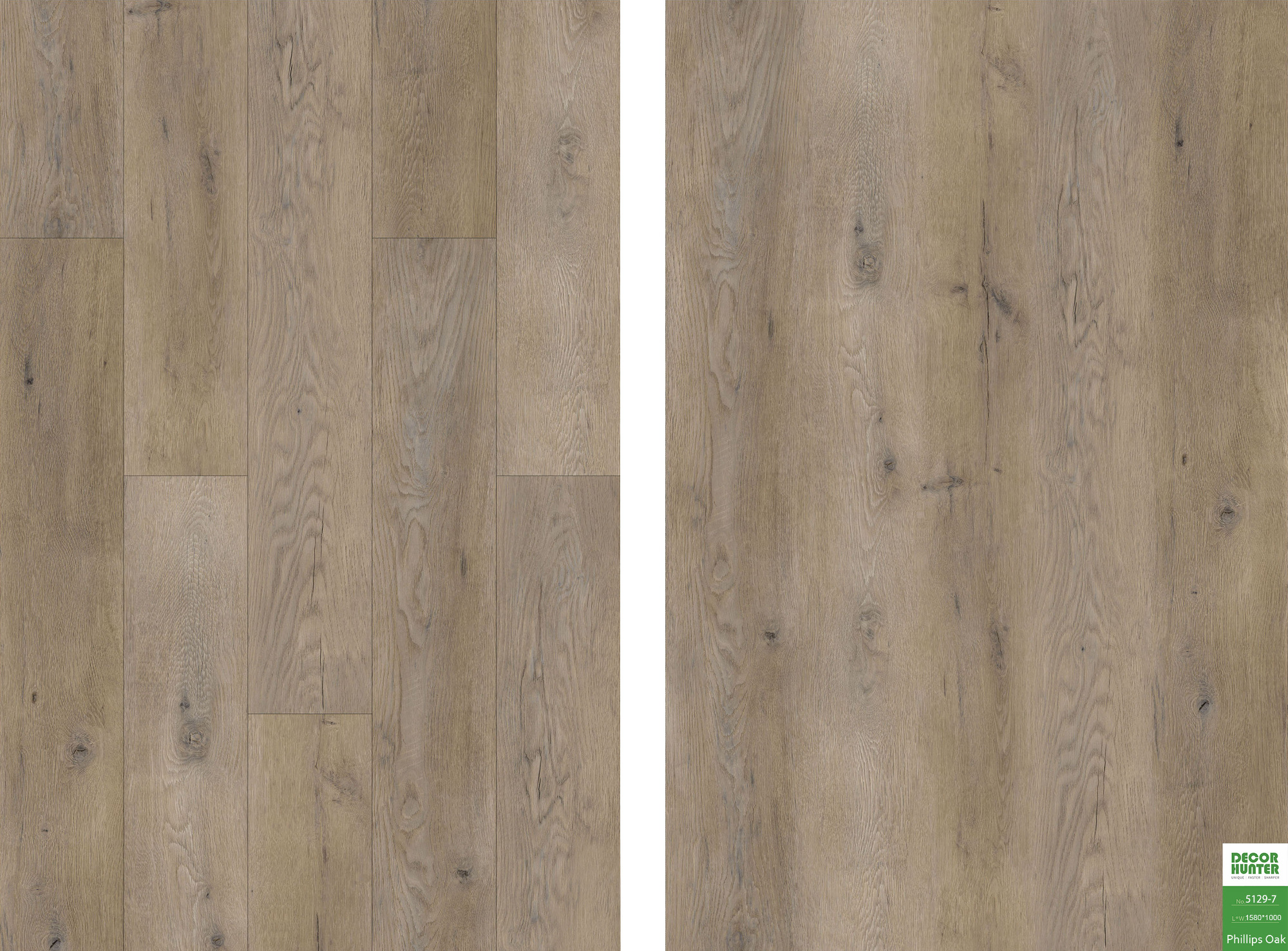 5129 Phillips Oak｜Wood Grain Vinyl Flooring Film