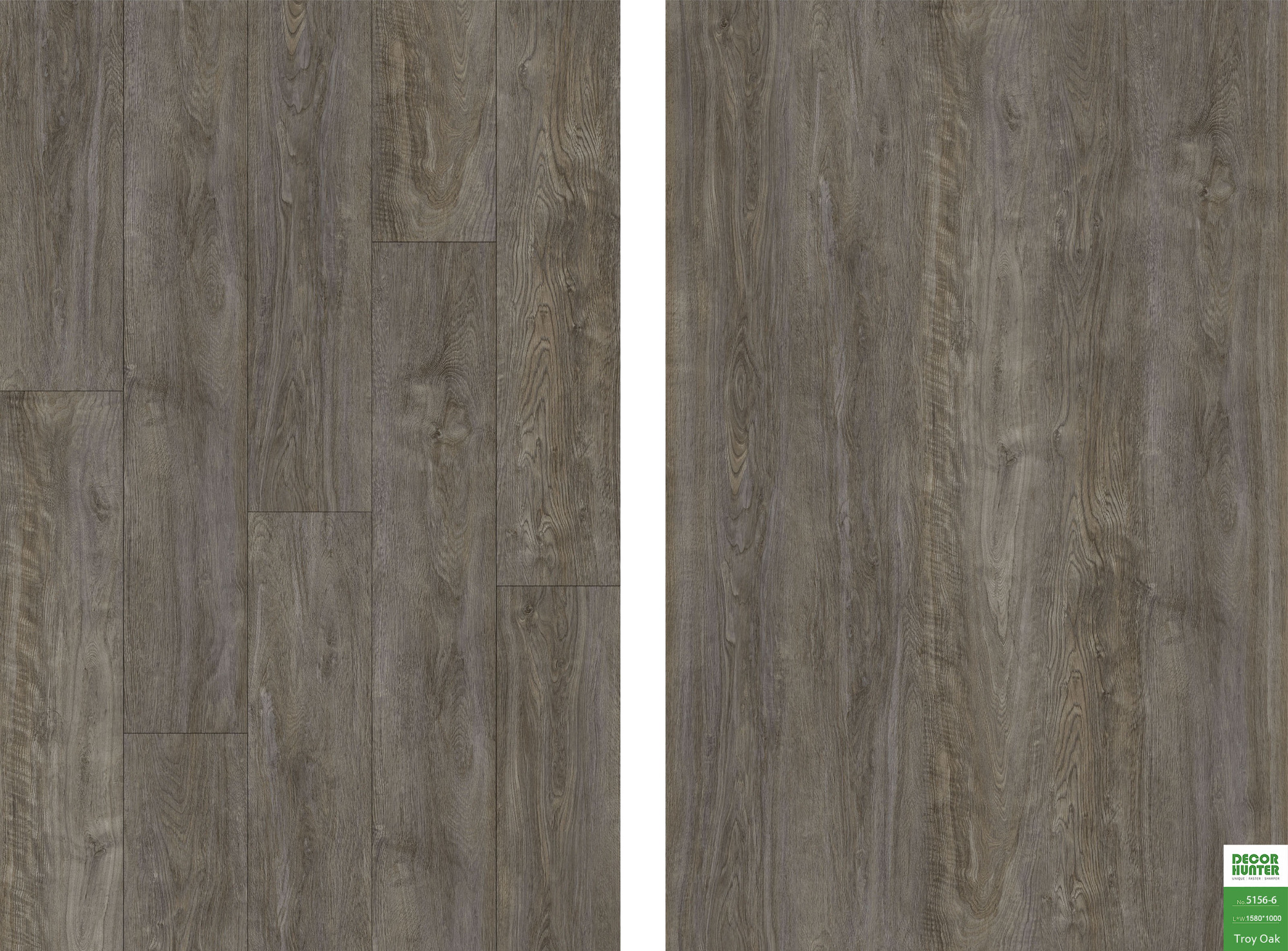 5156 Troy Oak｜Wood Grain Vinyl Flooring Film