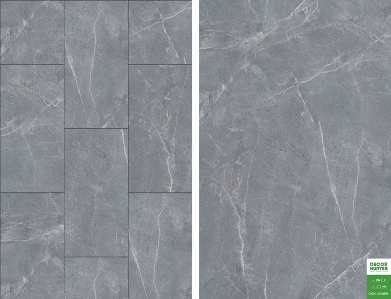 1072 Cafalu Marble｜Stone Texture Vinyl Flooring Film