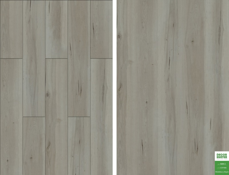 1049 Middlebury Maple｜Wood Grain Vinyl Flooring Film